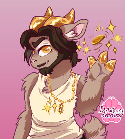 BBNO$ goat fursona